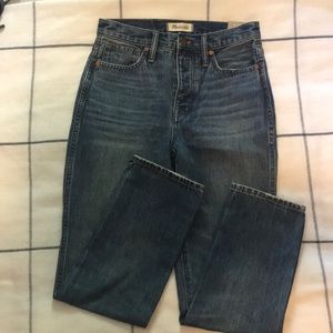 Madewell NWT Stovepipe Jeans